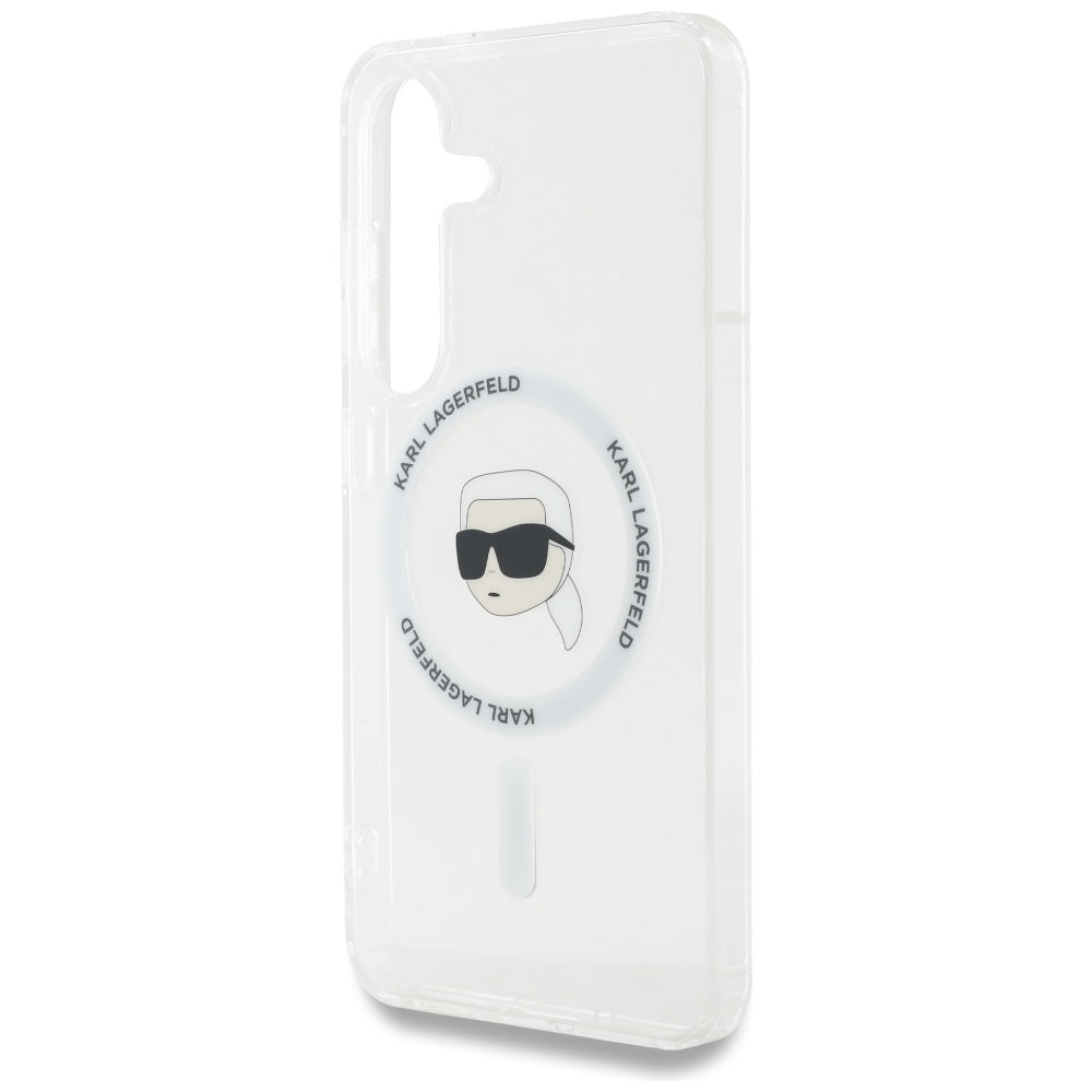 Karl Lagerfeld - IML MagSafe (KLHMS25SHLSKIH) - Samsung Galaxy S25 - Karl`s Head