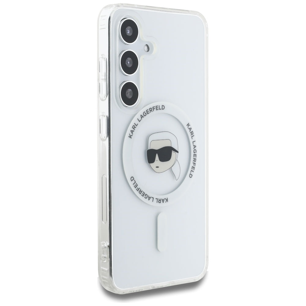 Karl Lagerfeld - IML MagSafe (KLHMS25SHLSKIH) - Samsung Galaxy S25 - Karl`s Head