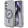 Karl Lagerfeld - IML MagSafe (KLHMS25SHLSKCK) - Samsung Galaxy S25 - Metal Karl&Choupette Heads