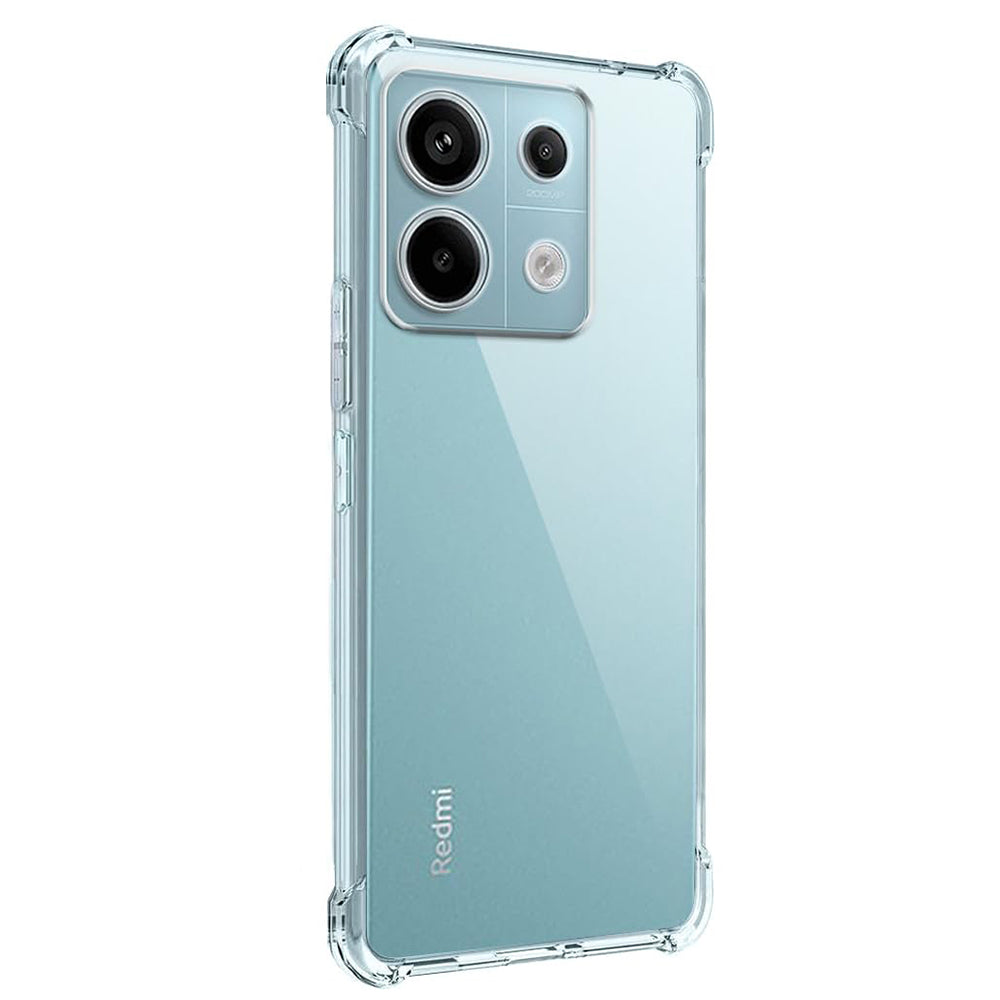 Techsuit - Shockproof Clear Silicone - Xiaomi Redmi Note 13 Pro 5G / Poco X6 - Clear