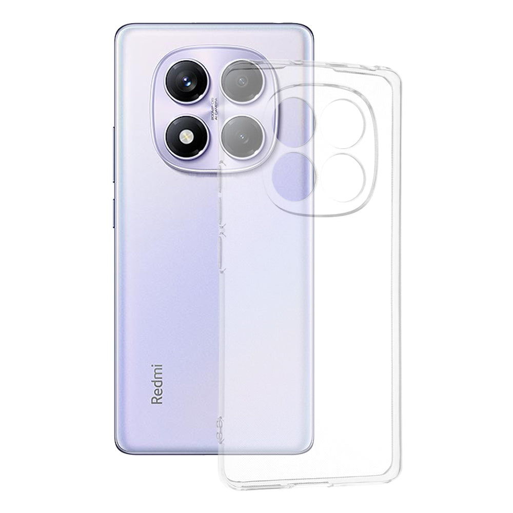Techsuit - Clear Silicone - Xiaomi Redmi Note 14 Pro 4G - Transparent