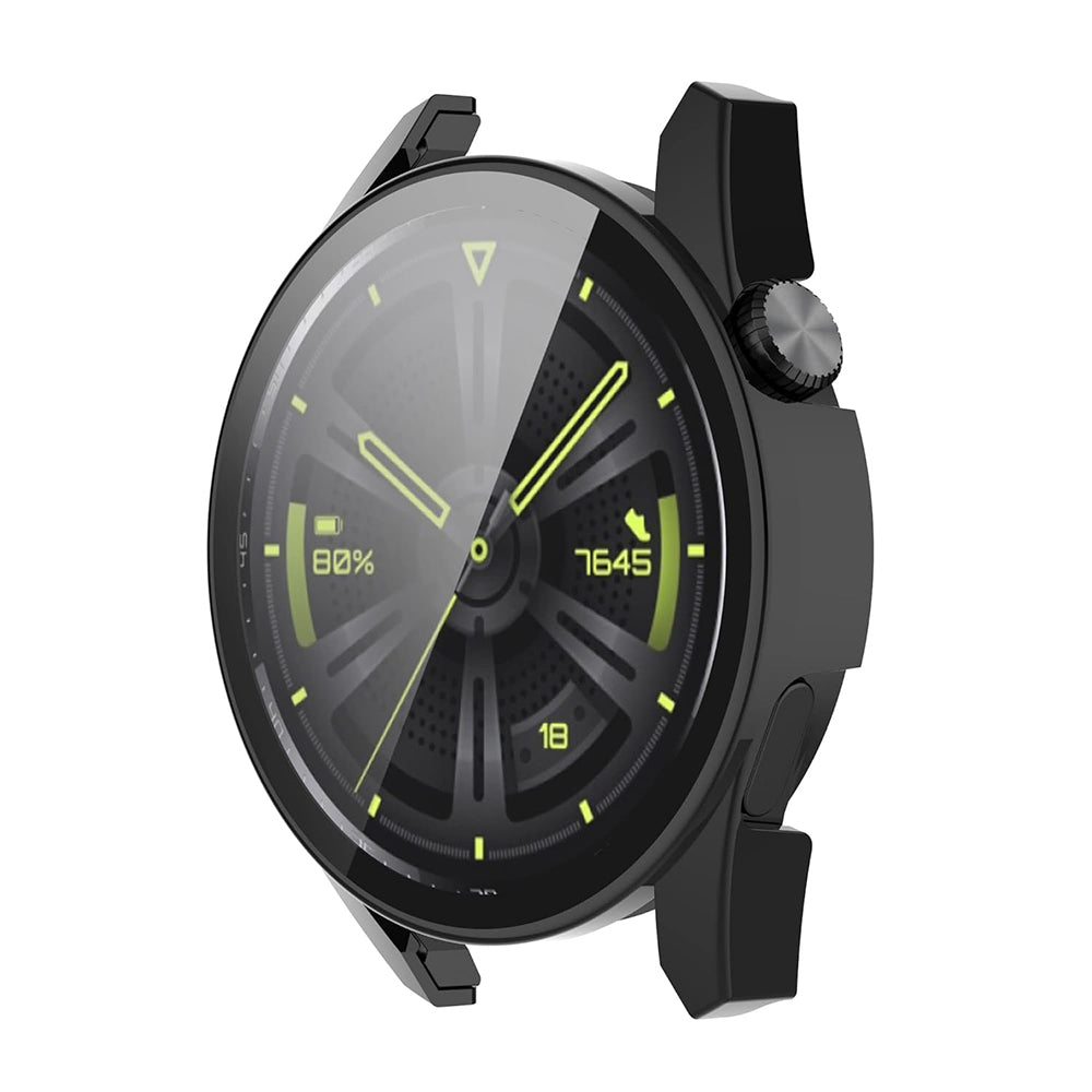 Techsuit - Defense360 Pro + Screen Protector - Huawei Watch GT 3 (42mm) - Black