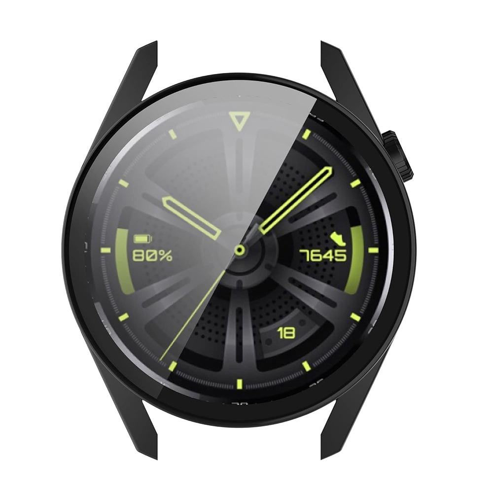 Techsuit - Defense360 Pro + Screen Protector - Huawei Watch GT 3 (42mm) - Black