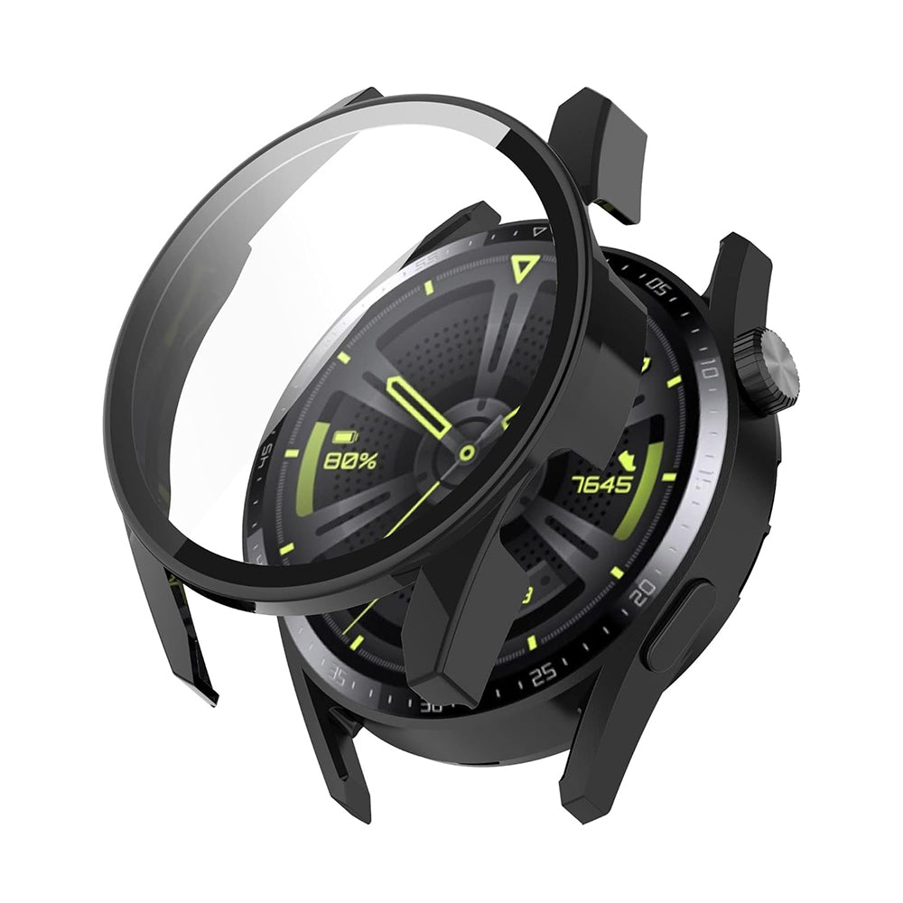 Techsuit - Defense360 Pro + Screen Protector - Huawei Watch GT 3 (42mm) - Black