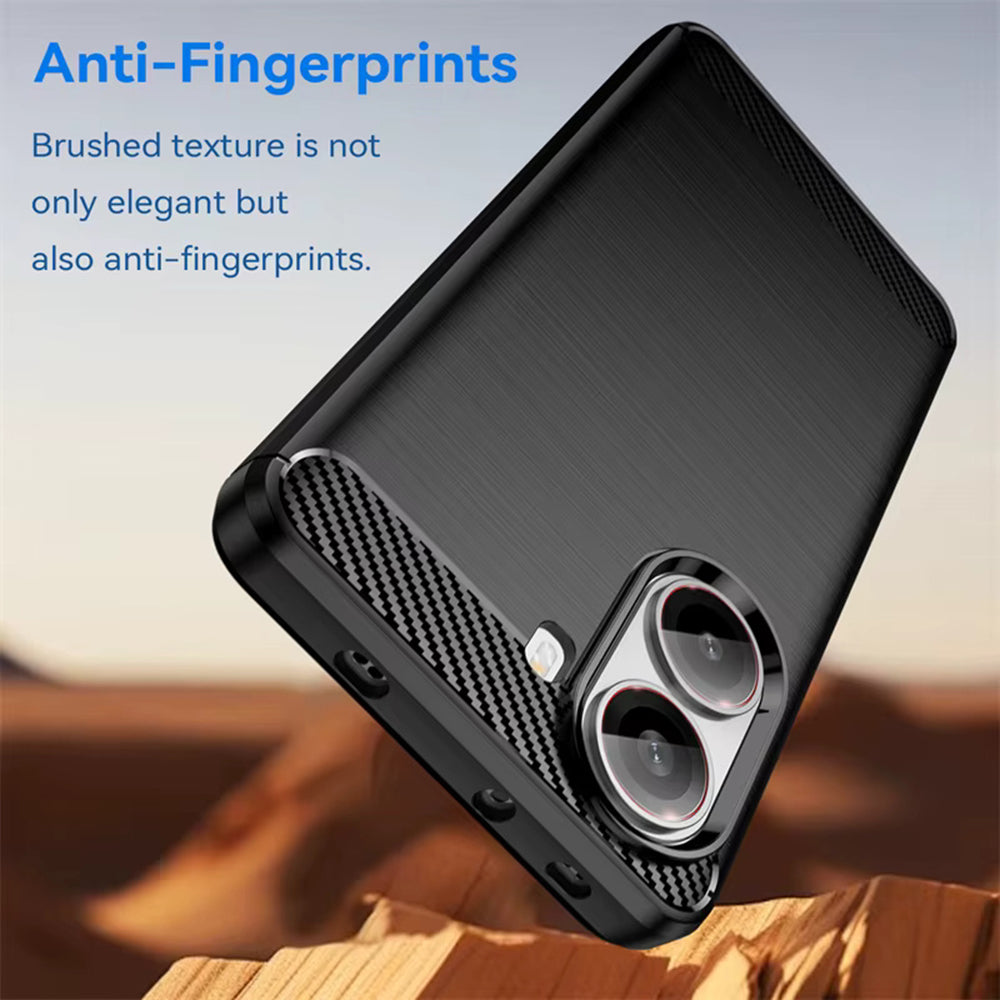 Techsuit - Carbon Silicone - Xiaomi Poco X7 Pro - Black