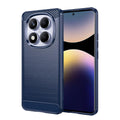 Techsuit - Carbon Silicone - Xiaomi Redmi Note 14 Pro 4G - Blue