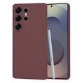Techsuit - SoftFlex - Samsung Galaxy S25 Ultra - Plum Red