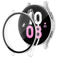 Techsuit - Defense360 Pro + Screen Protector - Samsung Galaxy Watch4 / 5 (44mm) - Clear