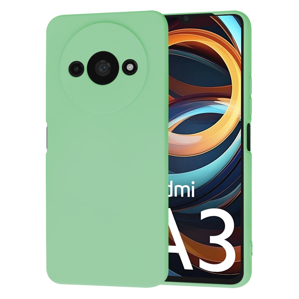 Husa de protectie Techsuit SoftFlex compatibil cu Xiaomi Redmi A3 / Redmi A3x, Verde deschis