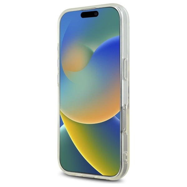 Guess - Hardcase IML Heart (GUHCP16XHCHGSPT) - iPhone 16 Pro Max - Clear