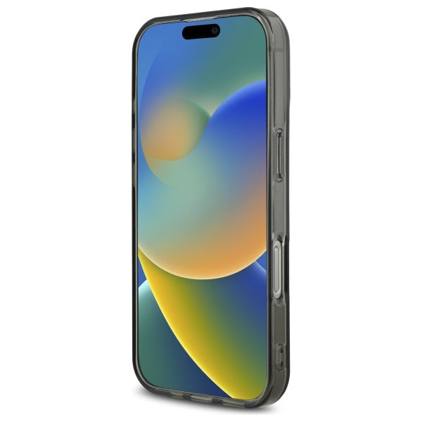 Guess - Hardcase IML Heart (GUHCP16XHCHGSPK) - iPhone 16 Pro Max - Black