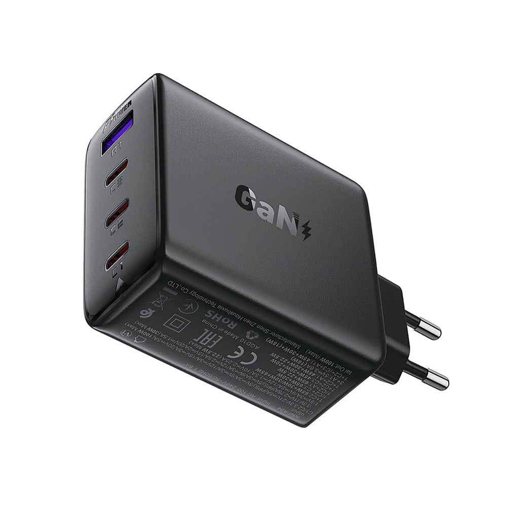 Acefast Incarcator Acefast (A94), Multiport 3x USB-C, USB-A, GaN2 Technology, PD100W, Negru – imagine 2