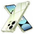 Techsuit - Shockproof Clear Silicone - Xiaomi Redmi Note 14 4G (Regional) - Clear
