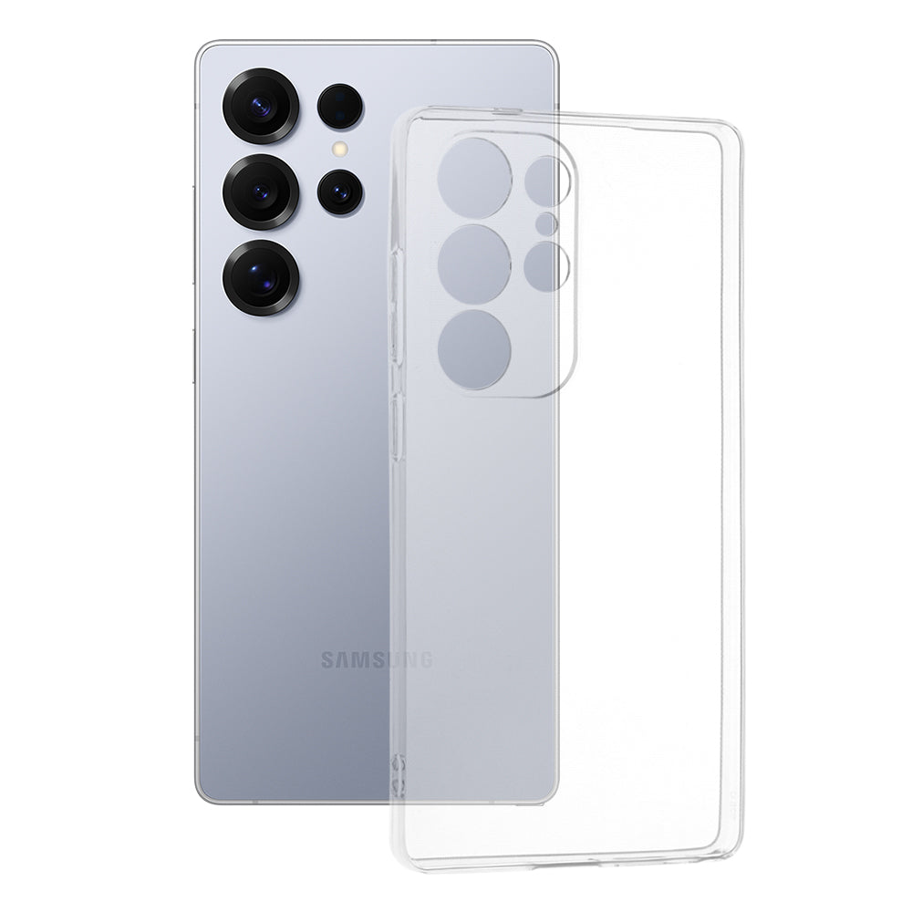 Techsuit - Clear Silicone - Samsung Galaxy S25 Ultra - Transparent