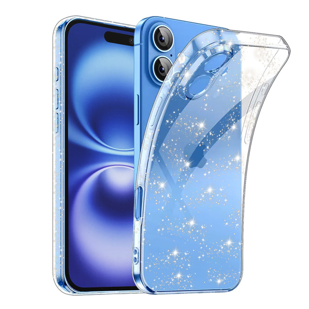 Techsuit - SparkleSkin Series - iPhone 16 Plus - Clear