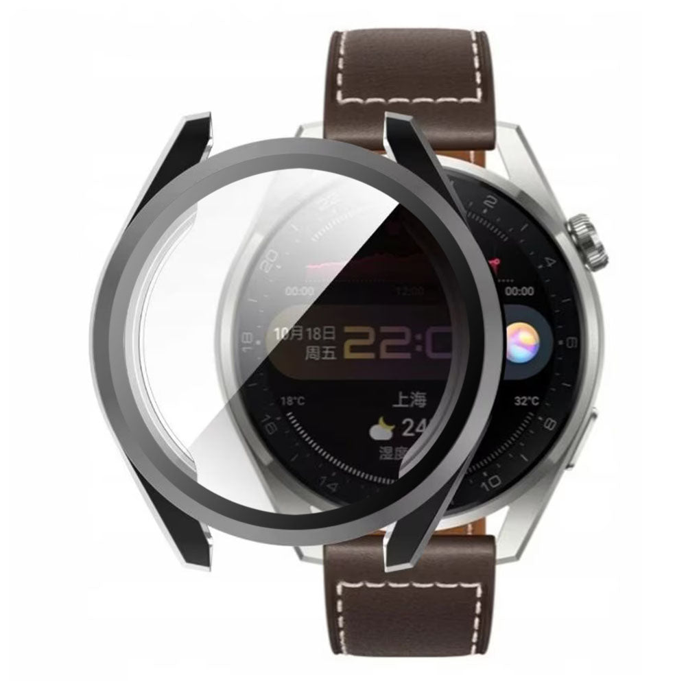 Techsuit - Defense360 Pro + Screen Protector - Huawei Watch 3 Pro - Black