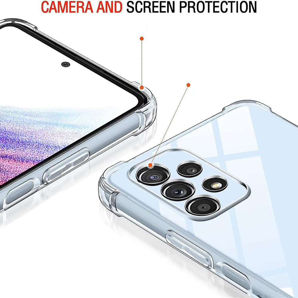 Techsuit - Shockproof Clear Silicone - Xiaomi Poco C40 - Clear
