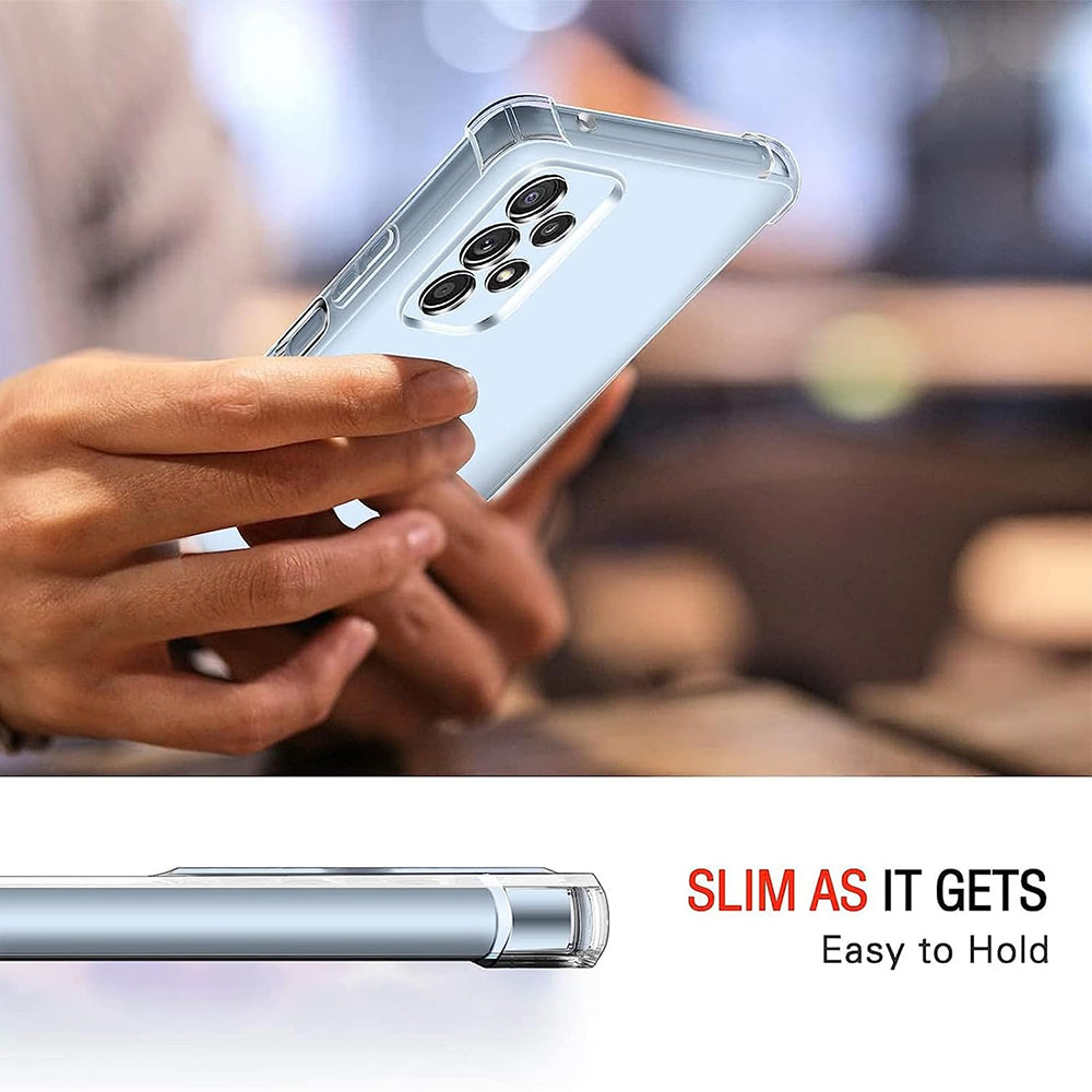 Techsuit - Shockproof Clear Silicone - Xiaomi Poco C40 - Clear
