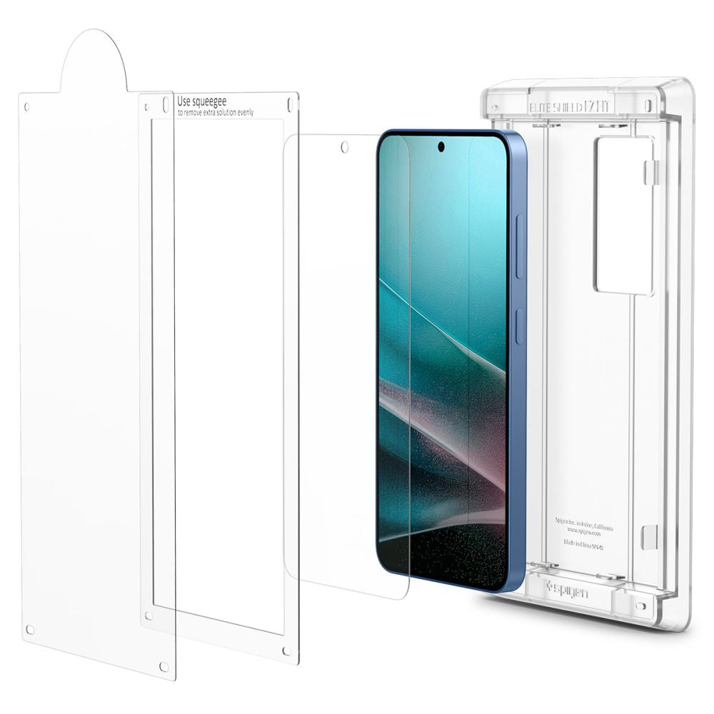 Spigen - Elite Shield EZ Fit HD (AFL09087) - Samsung Galaxy S25 Plus - Clear