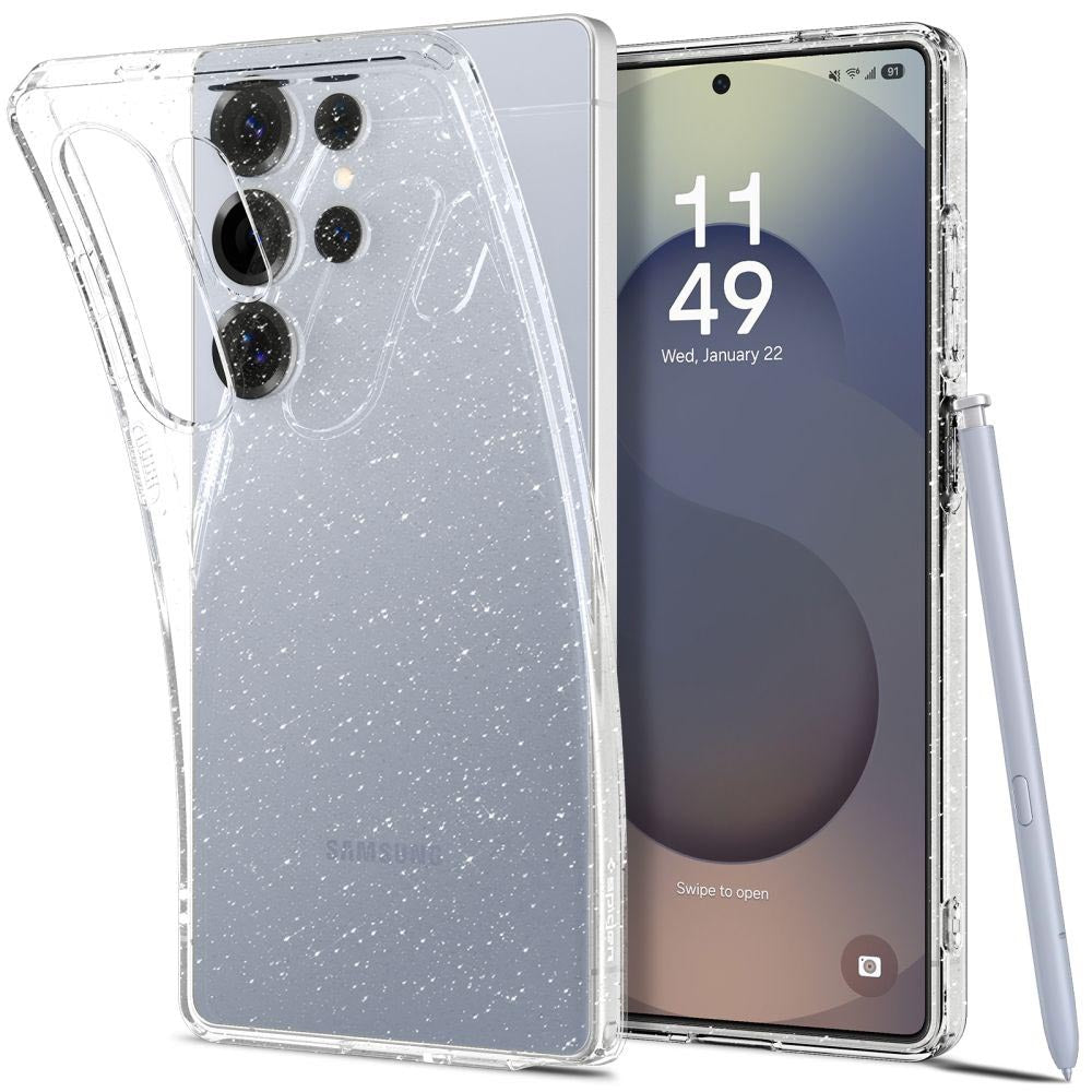 Spigen - Liquid Crystal Glitter (ACS08950) - Samsung Galaxy S25 Ultra - Crystal Quartz