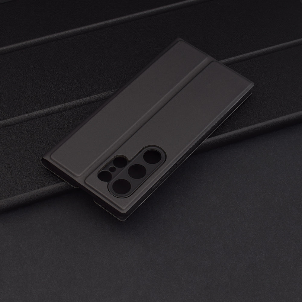 Techsuit - Magskin Book - Samsung Galaxy S25 Ultra - Black