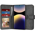 TechSuit Husa de protectie Techsuit Diary Book compatibil cu Xiaomi Redmi Note 14 Pro 5G / Poco X7, Negru