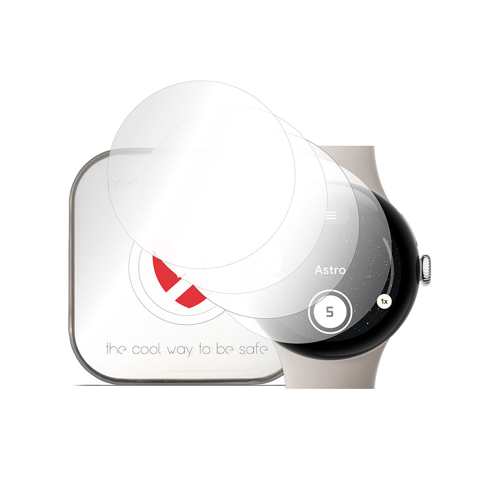 Smart Protection - Premium Classic (4 pack) - Google Pixel Watch 3 45mm - Clear