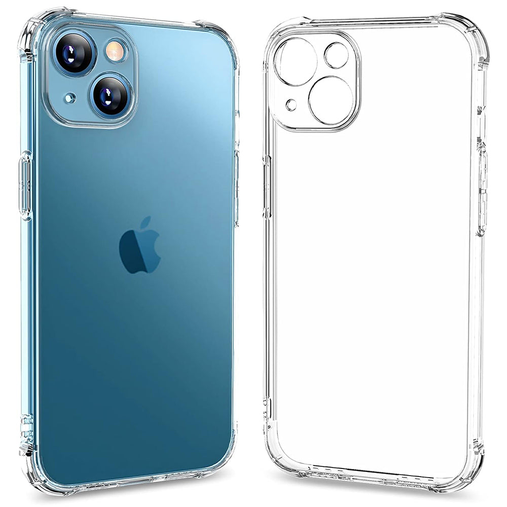 Techsuit - Shockproof Clear Silicone - iPhone 16 - Clear