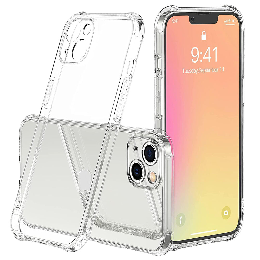 Techsuit - Shockproof Clear Silicone - iPhone 16 Pro Max - Clear