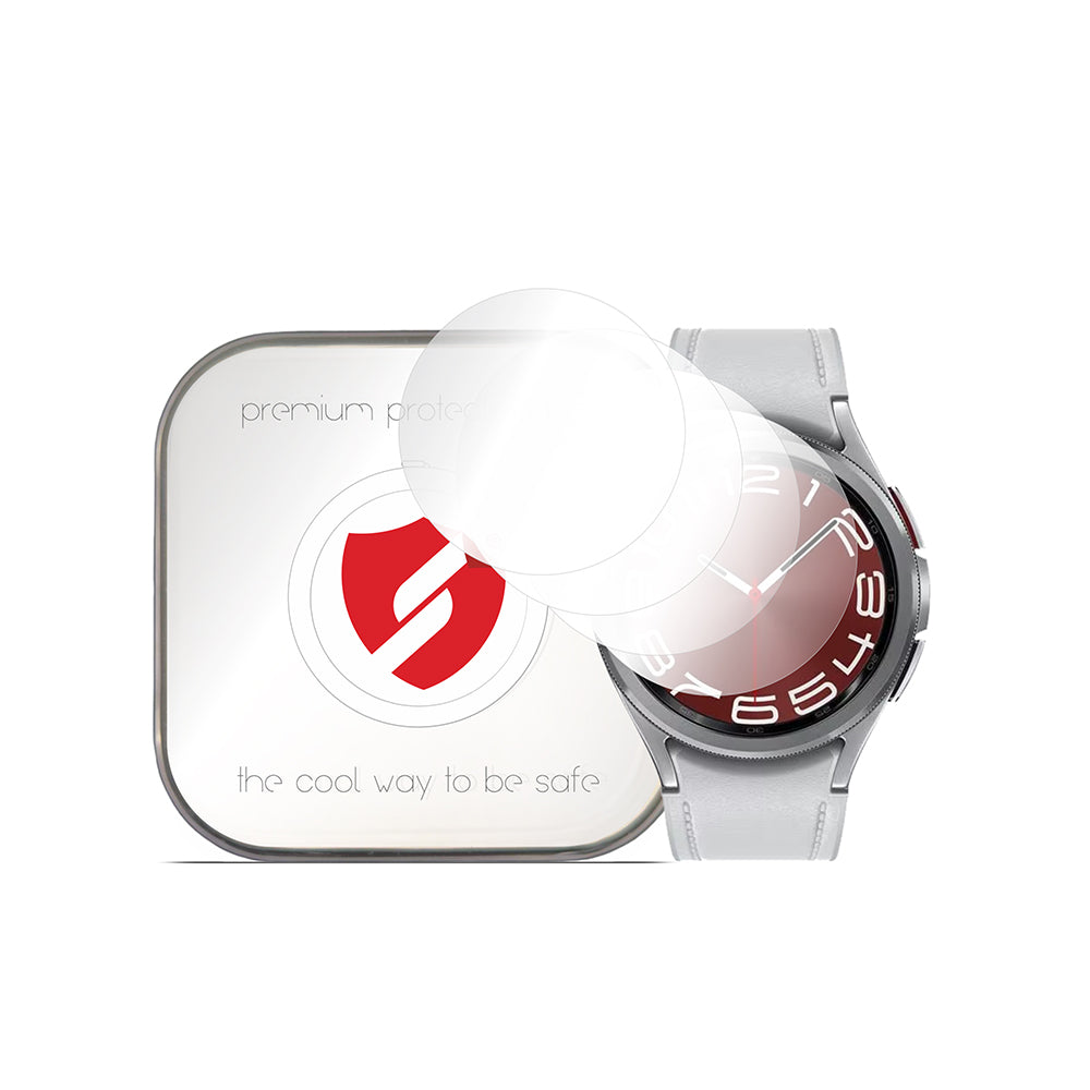 Smart Protection - Premium Classic (4 pack) - Samsung Galaxy Watch6 Classic 43mm - Clear