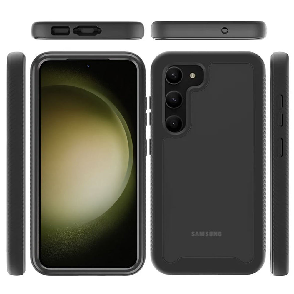 Techsuit - Defense360 Pro + Screen Protector - Samsung Galaxy S23 Plus - Black