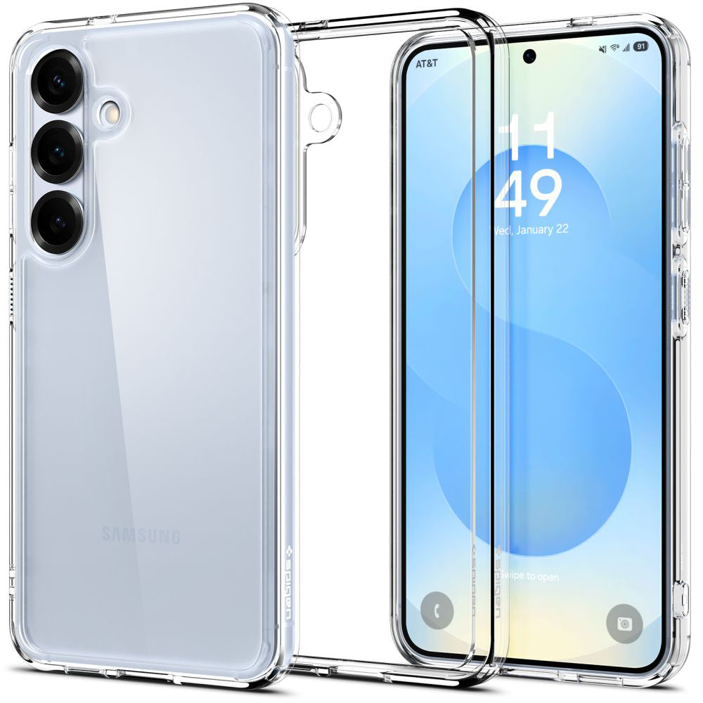 Spigen - Ultra Hybrid (ACS09006) - Samsung Galaxy S25 - Crystal Clear