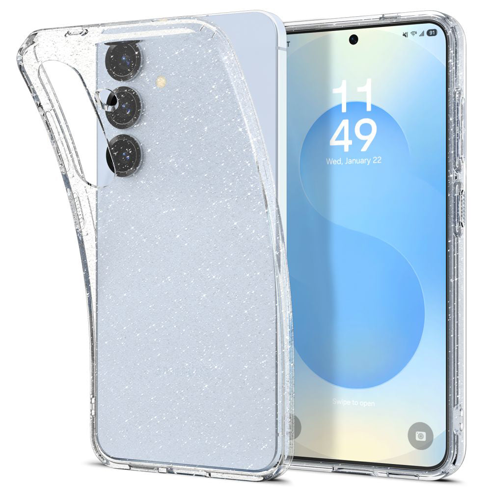 Spigen - Liquid Crystal Glitter (ACS08997) - Samsung Galaxy S25 - Crystal Quartz