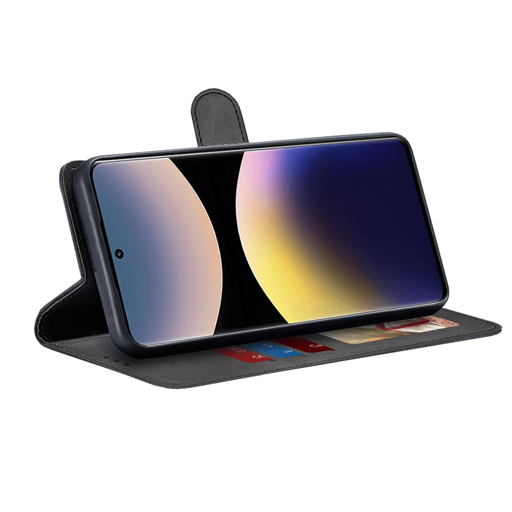 Techsuit - Diary Book - Xiaomi Redmi Note 14 Pro+ 5G - Black