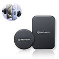 Techsuit - (2 pack) Metal Plate (MP02) - with PU Leather Cover - Black