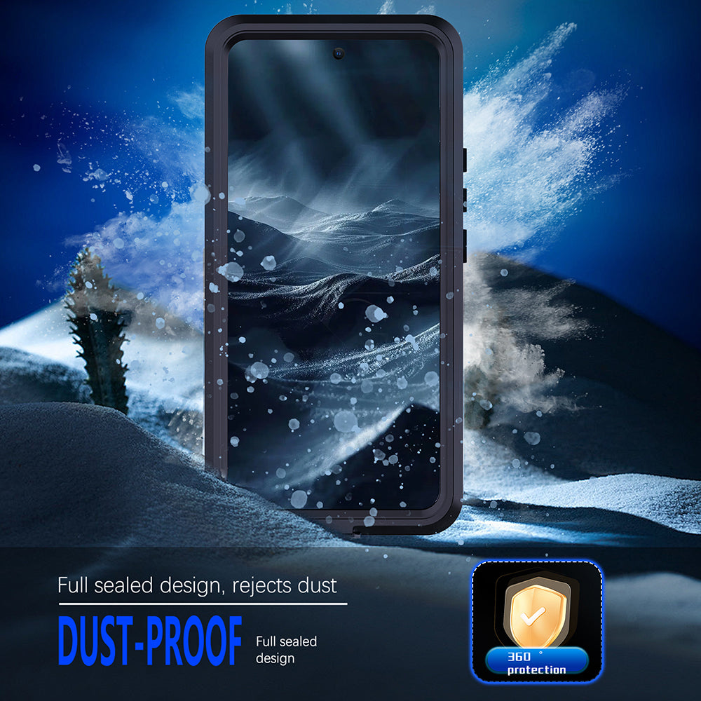 ShellBox - Waterproof IP68 Case - Xiaomi Redmi Note 14 Pro 5G / Poco X7 - Black