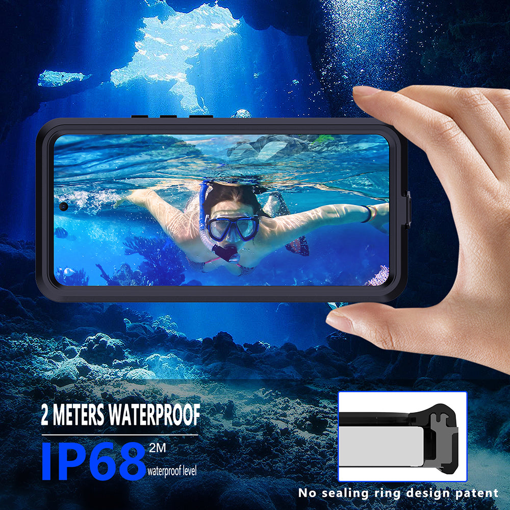 ShellBox - Waterproof IP68 Case - Xiaomi Redmi Note 14 Pro 5G / Poco X7 - Black