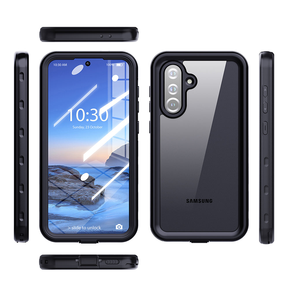 ShellBox Husa de protectie ShellBox Waterproof IP68 compatibil cu Samsung Galaxy A36 5G / A37 5G, Negru – imagine 2