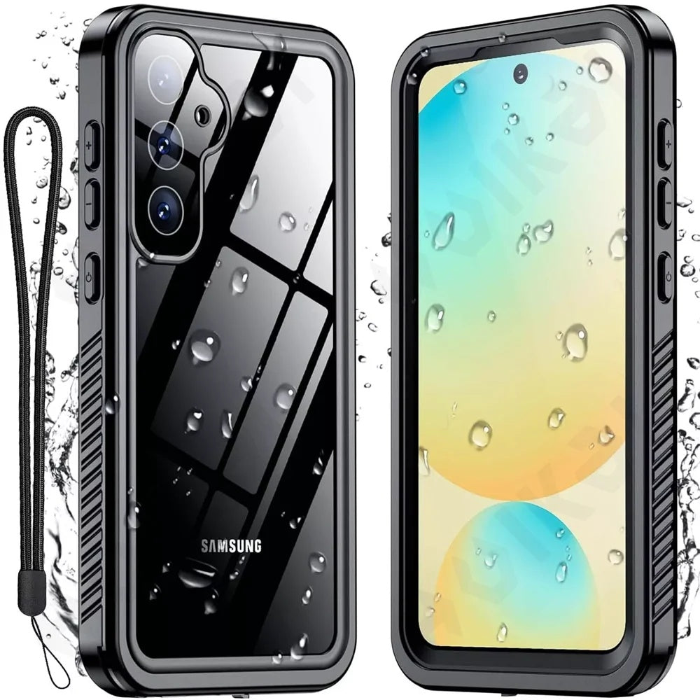 ShellBox - Waterproof IP68 Case - Samsung Galaxy S25 Plus - Black