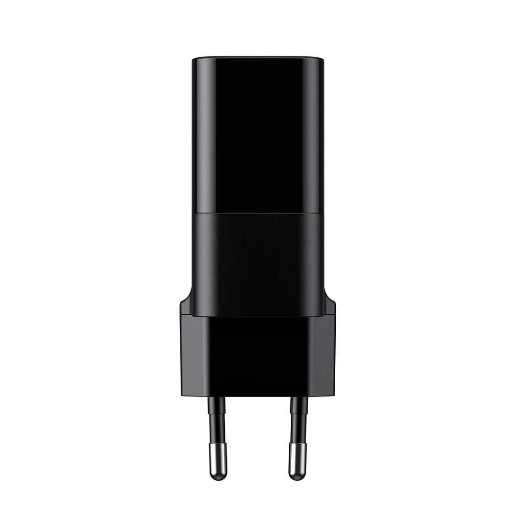 Havit - Wall Charger (UCLE001 EU) - 2x USB, Type-C, 30W, GaN Technology - Black