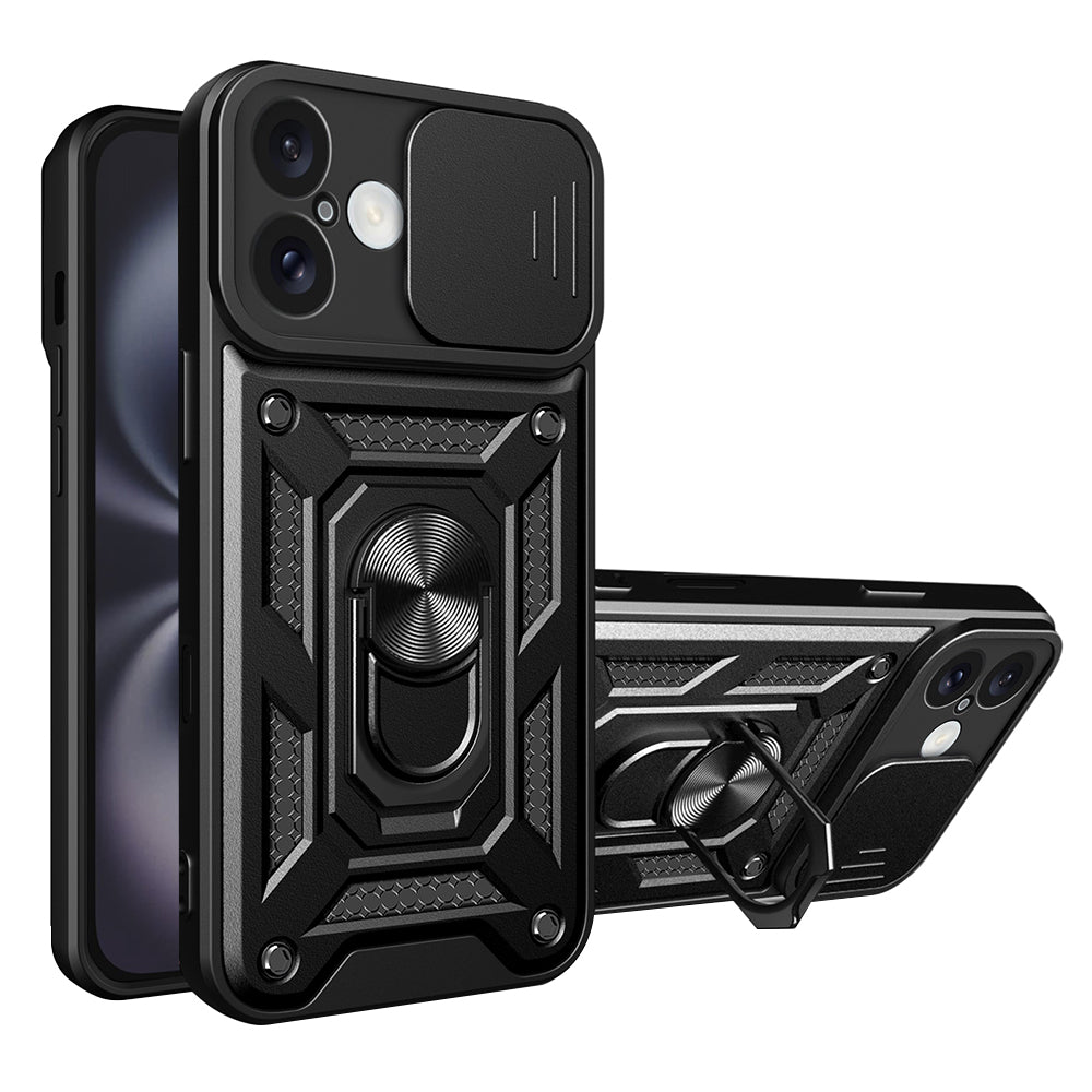 Techsuit - CamShield Series - iPhone 16 Plus - Black