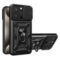 TechSuit Husa de protectie Techsuit CamShield Series compatibil cu iPhone 15 Pro Max, Negru