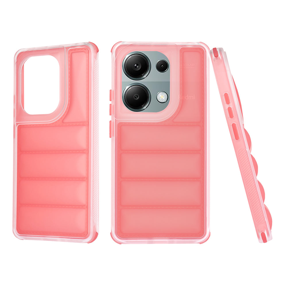 Techsuit - Wave Shield - Xiaomi Redmi Note 13 Pro 4G / Poco M6 Pro 4G - Red
