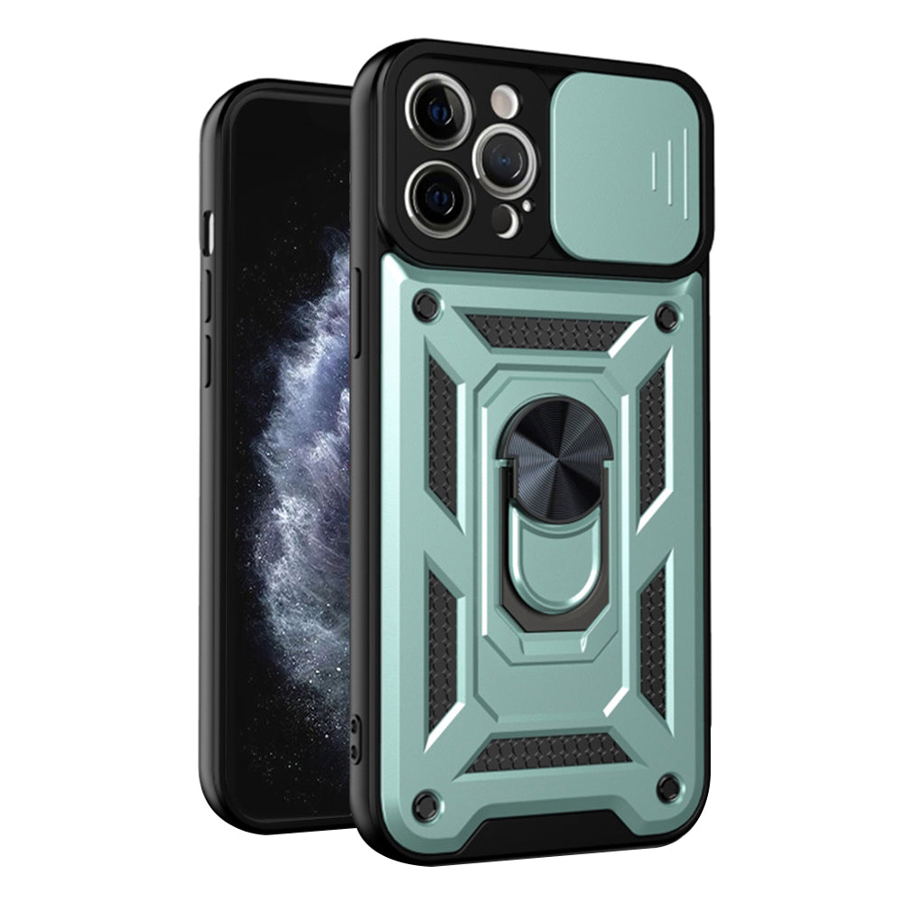 TechSuit Husa de protectie Techsuit CamShield Series compatibil cu iPhone 11 Pro Max, Verde
