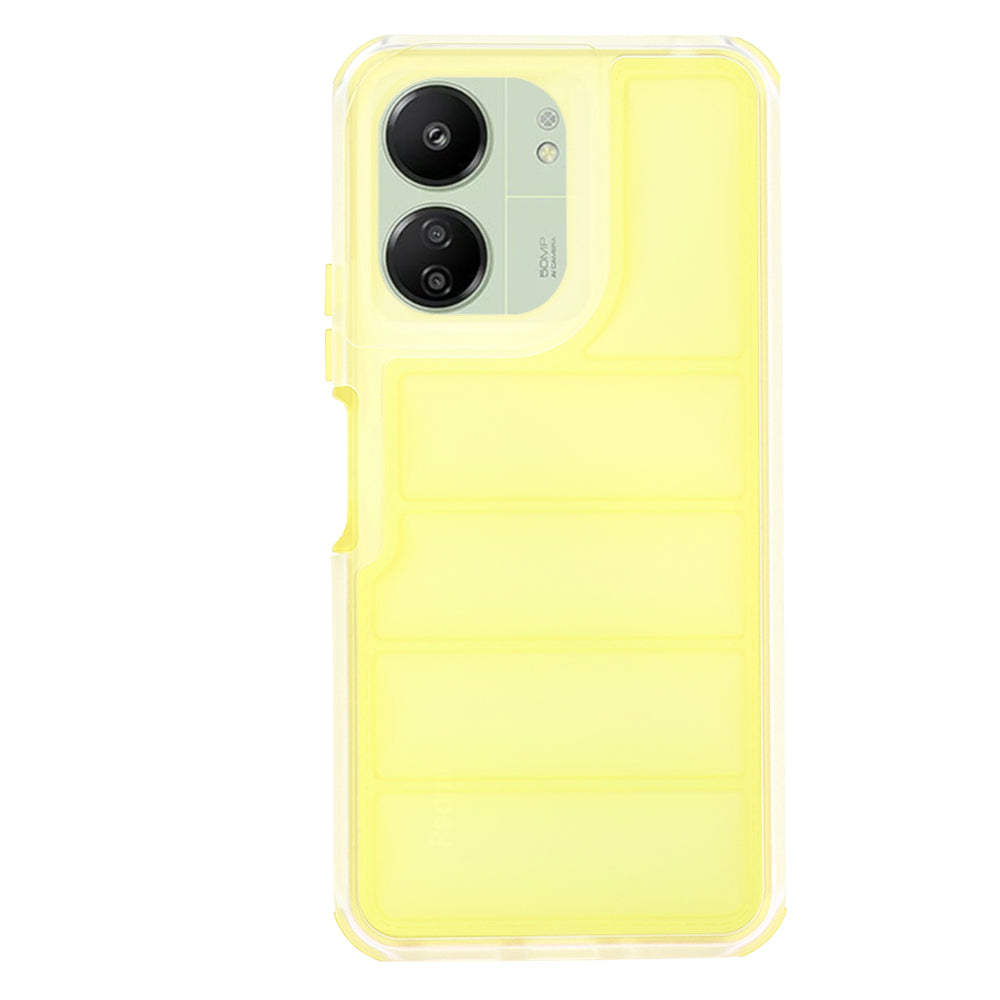 Techsuit - Wave Shield - Xiaomi Redmi 13C 4G / Redmi 13C 5G / Poco C65 - Yellow
