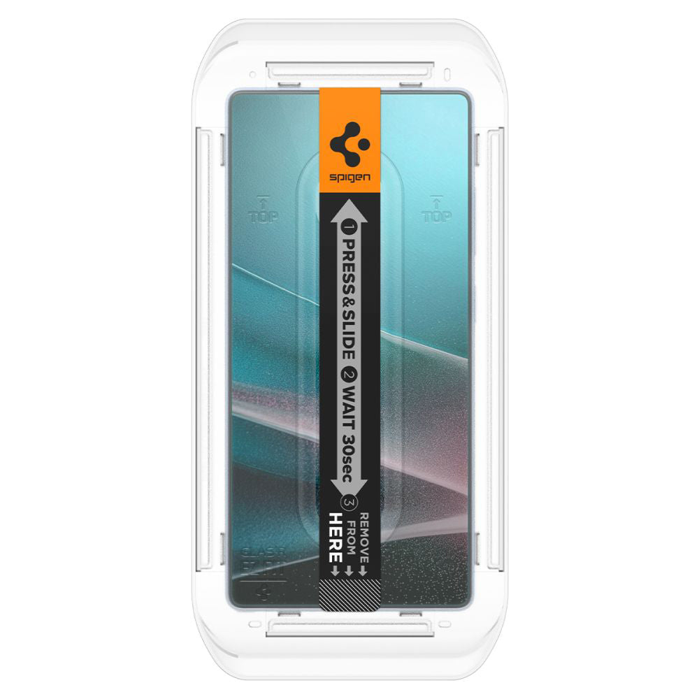 Spigen - (2 pack) Glas.tR EZ-FIT HD (AGL09335) - Samsung Galaxy S25 Ultra - Privacy