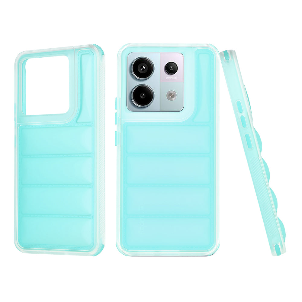 Techsuit - Wave Shield - Xiaomi Redmi Note 13 Pro 5G / Poco X6 - Turquoise