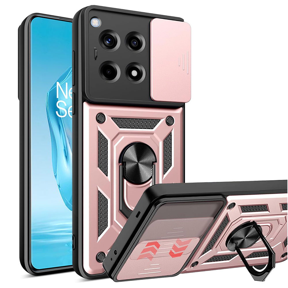 Techsuit - CamShield Series - OnePlus 12R - Rose Gold