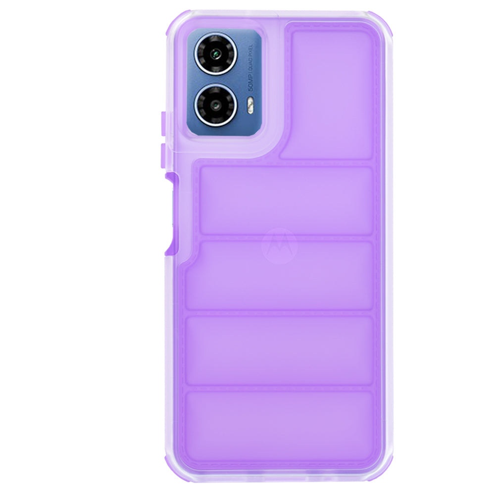 Techsuit - Wave Shield - Motorola Moto G34 / Moto G45 - Violet