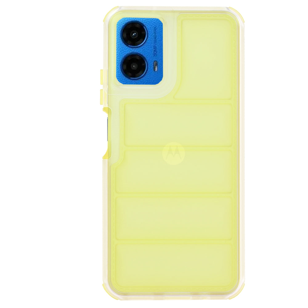 Techsuit - Wave Shield - Motorola Moto G34 / Moto G45 - Yellow